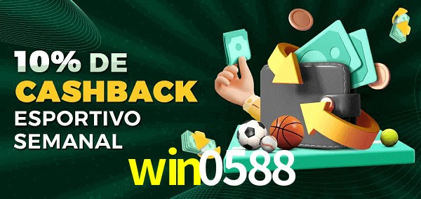 10% de bônus de cashback na win0588